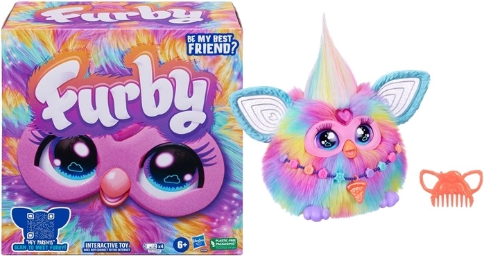 Hasbro Furby tie-dye (versión en inglés) - 1 unidad
