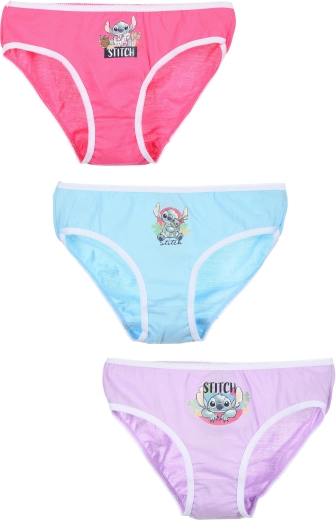 Set de 3 uds de bragas para niña Lilo & Stitch