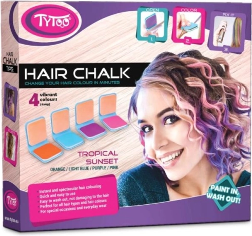 Set de tizas para el cabello Tropical