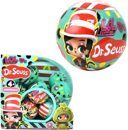 L.O.L. Surprise Loves Dr. Seuss Tots muñeca coleccionable en cápsula - 1 unidad