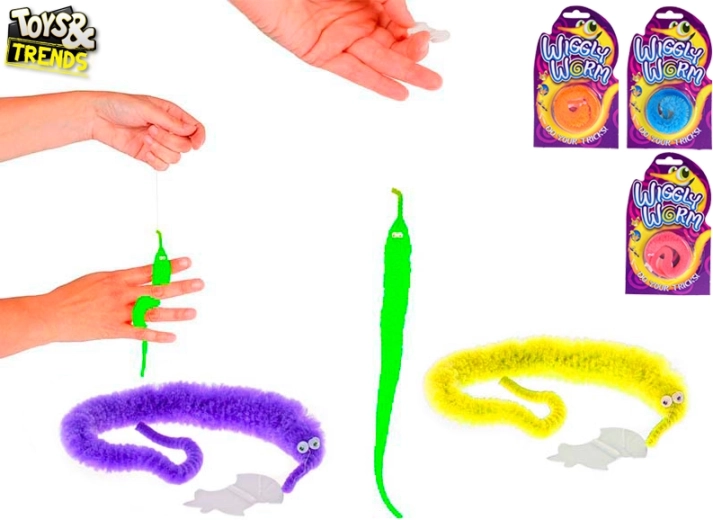 Gusanito con cuerda 22 cm – juguete divertido para niños
