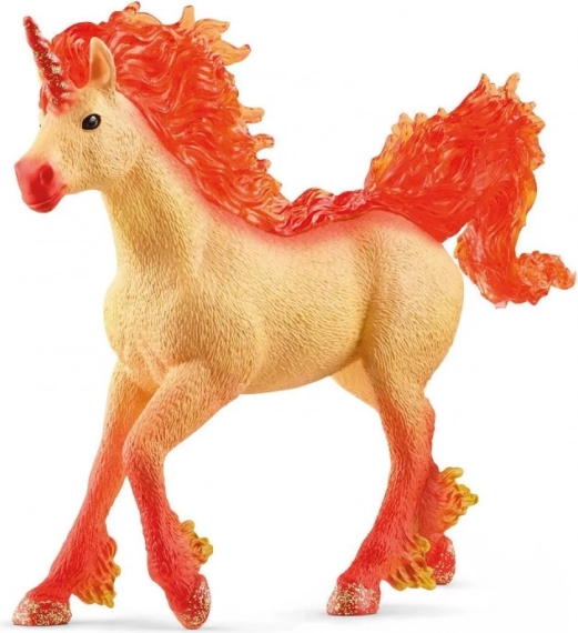 Figura del potro unicornio de fuego Elementa