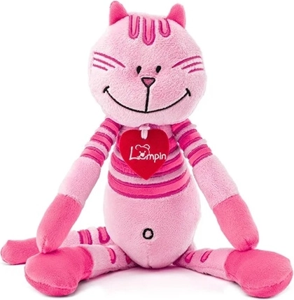 Woodyland Lumpin peluche de gatita Rosalie rosa 38 cm