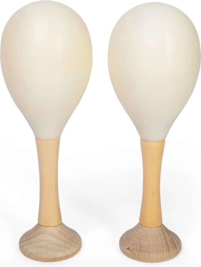 Bigjigs Toys maraca natural