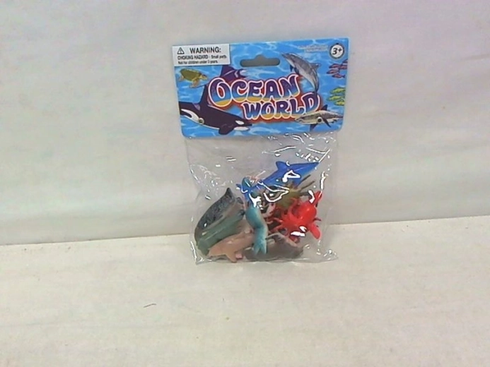 Set de mini figuras de animales marinos 12 uds.