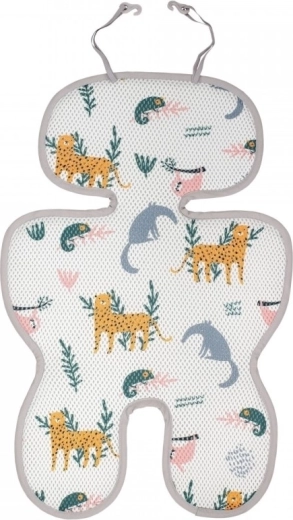 Leokid colchoneta transpirable 3D Double Animal Friends