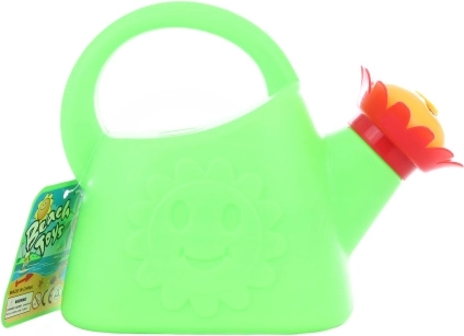 Regadera de plástico para riego con rociador en forma de flor (mix de colores)