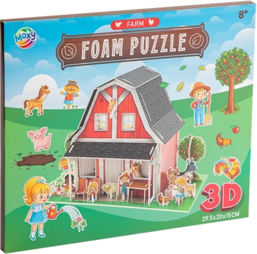 Puzzle 3D MOXY granja
