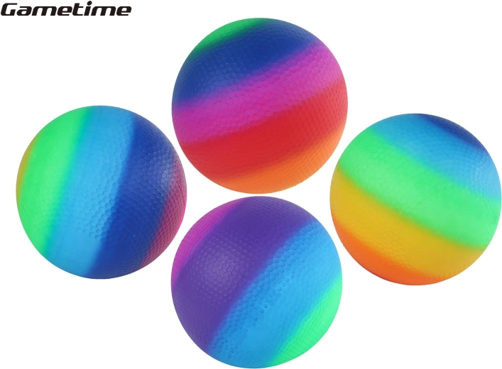 Balón arcoíris Gametime de 21 cm para niños