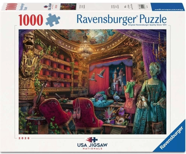 Puzzle Ravensburger USA Jigsaw Nationals: Último telón, 1000 piezas