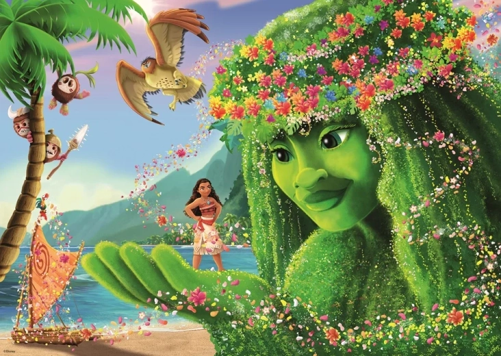Puzzle Ravensburger Disney Vaiana valiente 1000 piezas