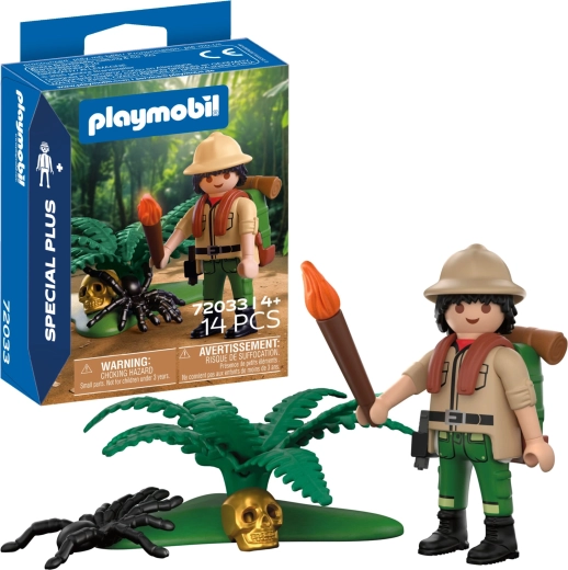 Playmobil Special Plus – aventurero con accesorios, 14 piezas