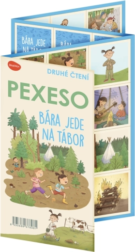 Pexeso Bára se va de campamento