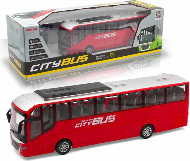 Autobús R/C City Bus rojo