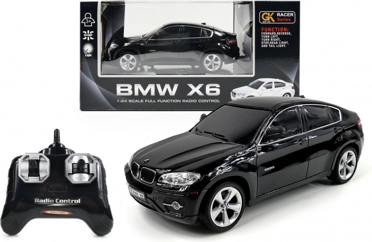 Coche RC BMW con luces delanteras y traseras