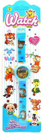 Reloj digital infantil con animales, 20,5 cm – varios tipos