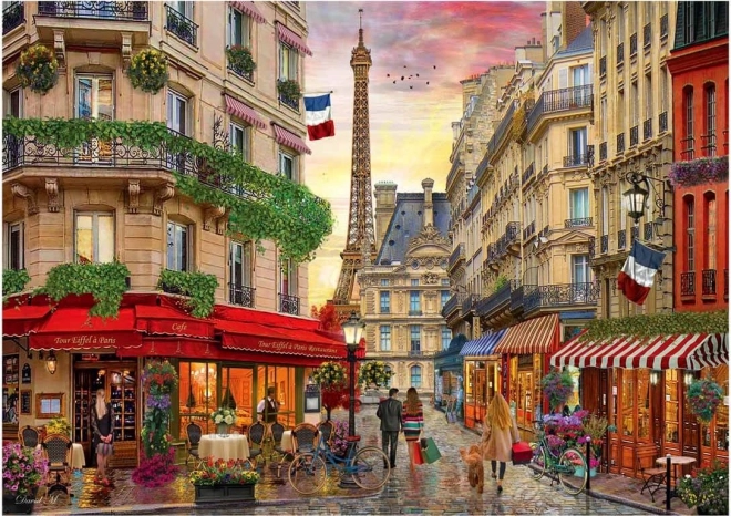 Puzzle ANATOLIAN Cafetería junto a la Torre Eiffel 1500 piezas