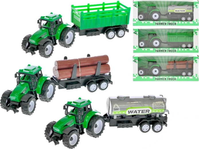 Tractor con remolque de 21 cm con mecanismo de retroceso (pull-back)