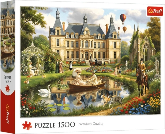 Puzzle Palacio junto al agua 1500 piezas