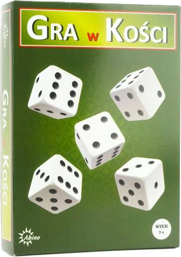Dados: juego de mesa con bloc para anotar y caja de terciopelo
