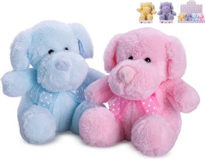 Perrito de peluche 15 cm – sentado