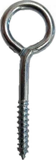 Ojillo cerrado con rosca 16 × 8 × 2,5 mm, galvanizado (400 uds)