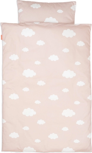 Ropa de cama infantil Done by Deer Junior Elphee rosa