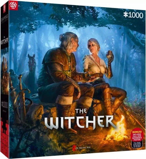 GOOD LOOT Puzzle The Witcher: El viaje de Ciri, 1000 piezas