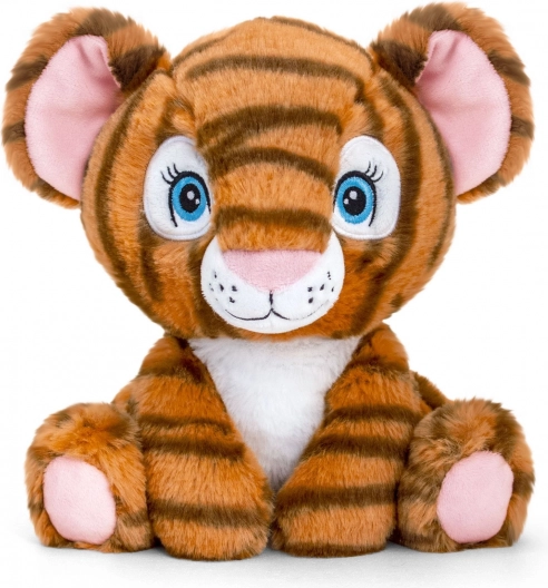 Keel Toys Keeleco tigre de peluche ecológico 16 cm