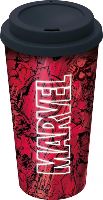 Taza térmica Marvel con adornos