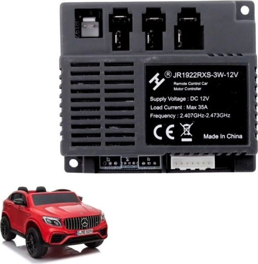 Unidad de control JR1922RXS-3W 12V para vehículo infantil XMX608