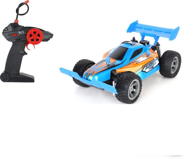 Buggy RC teledirigido con efectos de luz de 26 cm