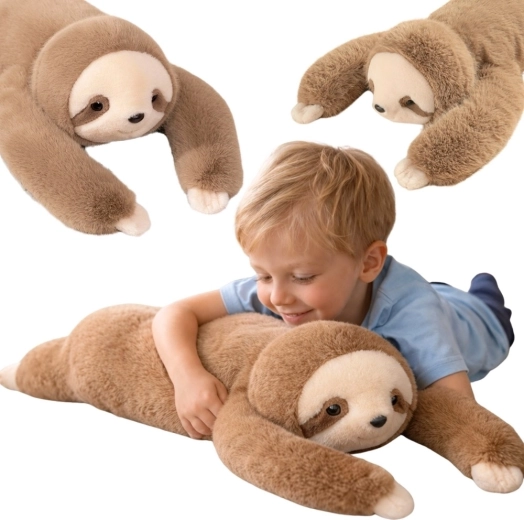 Peluche sensorial con peso de perezoso Woopie, 65 cm, 1,5 kg