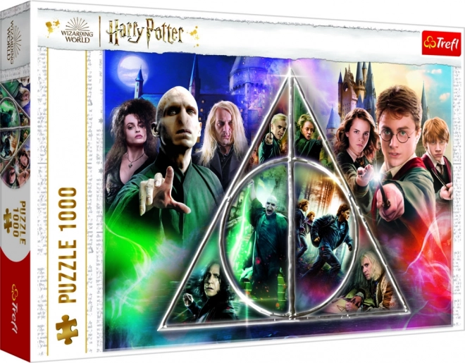 Puzle de 1000 piezas HARRY POTTER: Las Reliquias de la Muerte TREFL