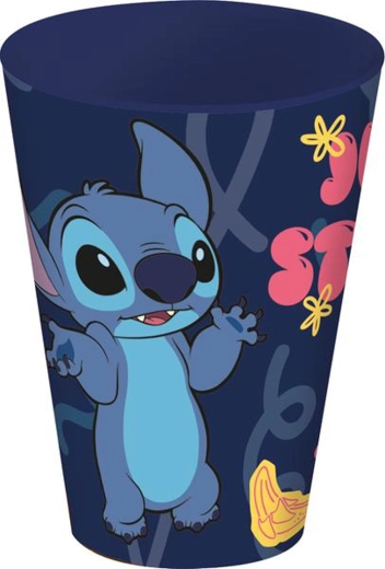 Vaso de plástico STITCH 430 ml