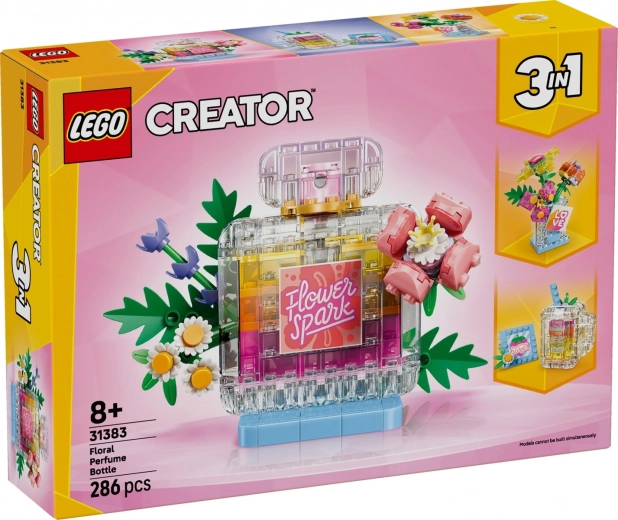 LEGO Creator 3 en 1 frasco de perfume floral