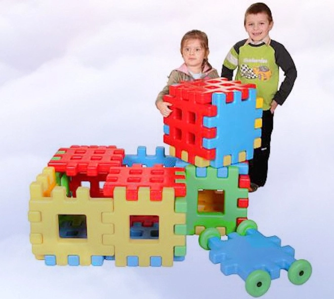 Bloques Wafle Gigantes 20 piezas