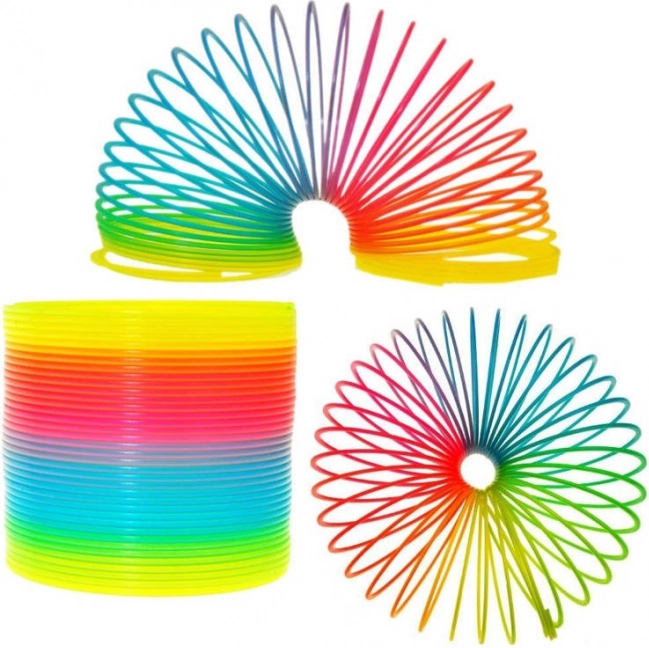 Resorte arcoíris nacarado para jugar