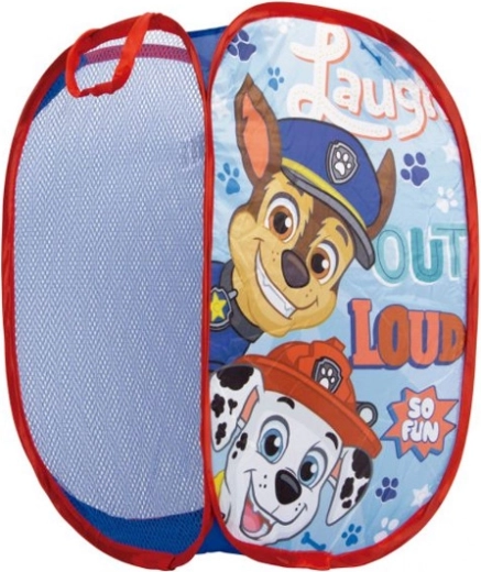 Cesta textil de almacenamiento para juguetes Paw Patrol