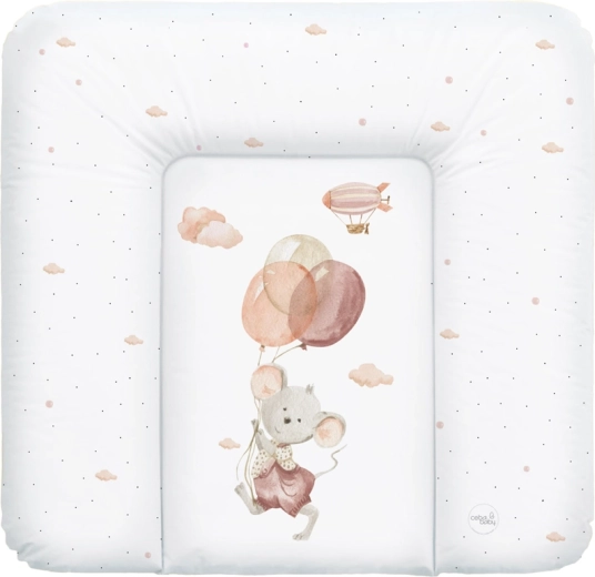 Ceba Baby cambiador blando Basic Mouse 75 × 72 cm