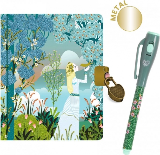 Diario secreto con bolígrafo mágico Charlotte de Djeco