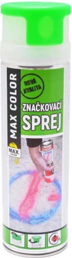 Spray de marcado MAX COLOR 500 ml – verde fluorescente