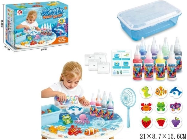 Set creativo de animales marinos