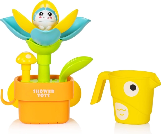 Juguete de baño Chipolino con forma de flor