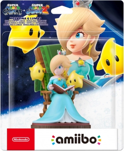 Figura amiibo de Rosalina y Destellos de Super Mario Galaxy