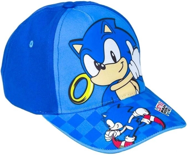Gorra con visera Sonic