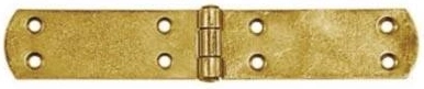 Colgador francés 140 × 33 × 2,5 mm, acero galvanizado amarillo