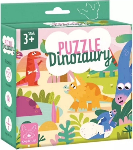 Puzle Dinosaurios 3+