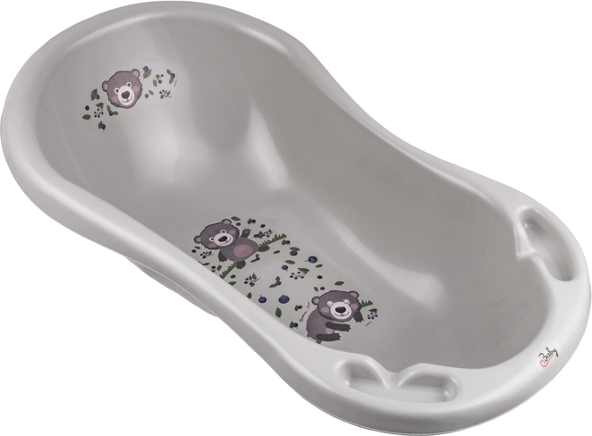 Bañera infantil Maltex The Nature Buddies zorra 84 cm beige – Oso Grey