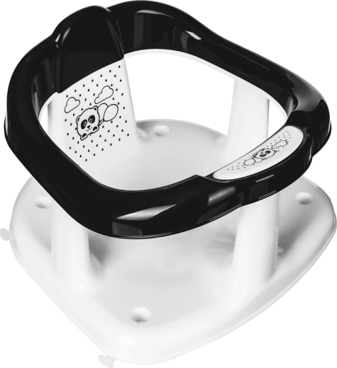 Asiento para bañera Maltex Panda blanco‑negro